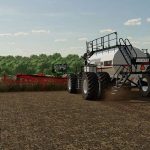 bourgault 3420 100 paralink hoe drill 2B 71300 air cart v1.0.0.1 fs22 3