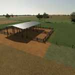 brazilian cow barn v1.0 fs22 1