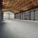 brick and plastered garage v1.0 fs22 2