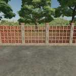 brick fence and metal gate v1.0 fs22 1