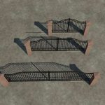 brick fence with sliding gates v1.0 fs22 3