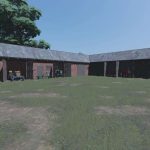 brick shed with barn v1.0 fs22 3