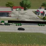 bridge girder heavy haul loads v1.0.0.2 fs22 2