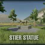 bull statue v1.0 fs22 1