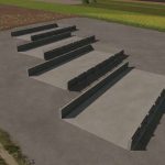 bunker silo set v1.0 fs22 3