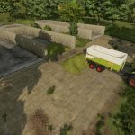 bunker silo set v1.0.1 fs22 3