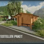 bus stop de pack v1.0 fs22 8