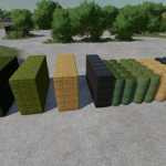 buyable large stack of bales v1.0 fs22 1