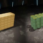 buyable large stack of bales v1.0 fs22 2