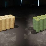 buyable large stack of bales v1.0 fs22 4