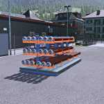 cantilever rack for manure hoses v1.0 fs22 1