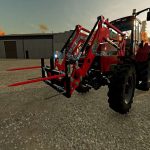 case 7200 pro with frontloader v1.0 fs22 3