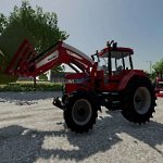 case 7200 pro with frontloader v1.0 fs22 5