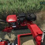 case a8800mr sugarcane harvester v1.0 fs22 2