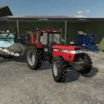 case ih 1455 xl and front weight v1.3 fs22 1