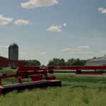 case ih dc133 disc mower 2018 2023 v1.0 fs22 6