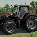 case ih optum black red edition v1.0 fs22 2