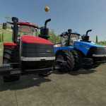 caseih steiger colorable single wheels v1.0 fs22 1