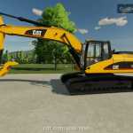 cat 20 ton excavator pack v1.0 fs22 1