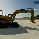 cat 20 ton excavator pack v1.0 fs22 5