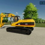 cat 20 ton excavator pack v1.0 fs22 6