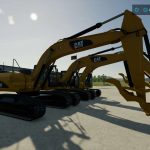 cat 30 ton excavator pack v1.0 fs22 2