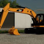 cat 313d v1.0 fs22 2