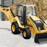 cat 420f backhoe loader v1.0 fs22 1