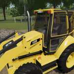 cat 420f backhoe loader v2.0 fs22 1