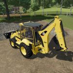 cat 420f backhoe loader v2.0 fs22 4