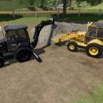 cat 420f backhoe loader v2.0.1 fs22 1