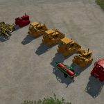 cat d7g pack v1.0 fs22 2