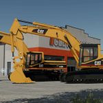 cat l b series excavator pack v1.0 fs22 1