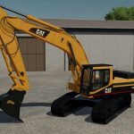 cat l b series excavator pack v1.0 fs22 10