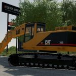 cat l b series excavator pack v1.0 fs22 4