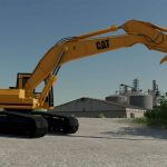 cat l b series excavator pack v1.0 fs22 8