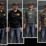 cat themed clothing pack v1.0 fs22 3