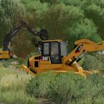 cat track loader mega pack v1.1 fs22 2