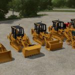 cat track loader mega pack v1.1 fs22 4