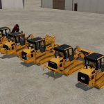 cat track loader mega pack v1.1 fs22 5