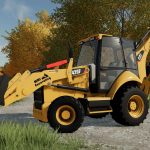 caterpillar 420fit backhoe v1.0 fs22 3