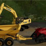 caterpillar 725a dumper v1.0 fs22 3