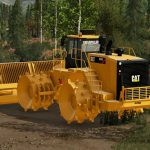 caterpillar 836k landfill compactor v1.1.0.3 fs22 3