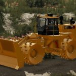 caterpillar 836k landfill compactor v1.1.0.3 fs22 4