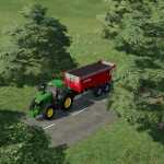 chevance trailer 2 axles v1.0 fs22 1