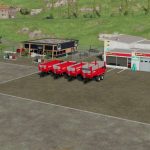 chevance trailer 2 axles v1.0 fs22 2