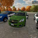 chevrolet malibu 2013 police interceptor v1.0 fs22 2