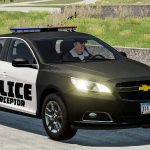 chevrolet malibu 2013 police v1.0 fs22 4