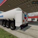 chevron gazoline trailer v1.0 fs22 3