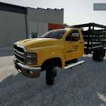 chevy 550 flatbed v1.0 fs22 1